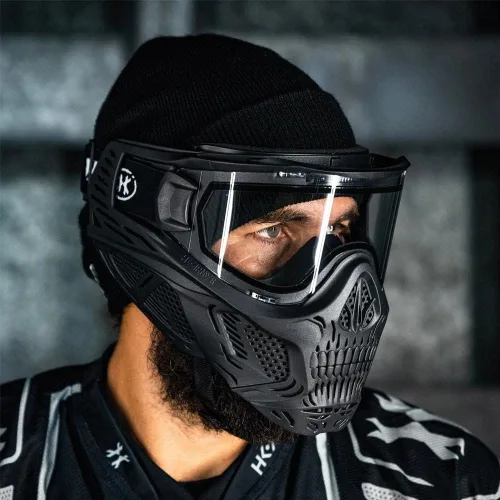 Miniatura 4 de HK Army HSTL - Máscara de Paintball/Airsoft con diseño de calavera Negro