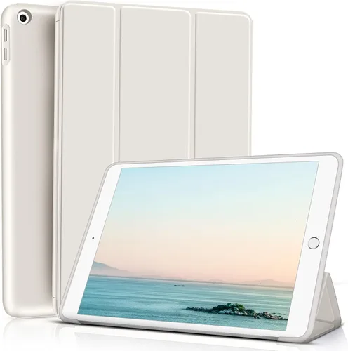 Miniatura 11 de Aoub Funda para iPad de 9ª generación 2021 de 10.2 pulgadas, iPad de 8ª/7ª generación 2020/2019, sin soporte para lápices, funda trasera de TPU