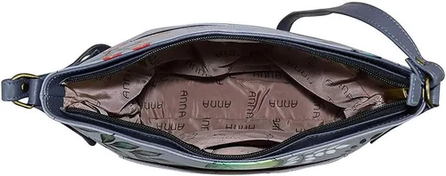 Miniatura 4 de Anna by Anuschka Bolso convertible de cuero genuino pintado a mano para mujer