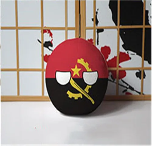 Miniatura 27 de Polandball Countryballs Muñeco de peluche Ucrania España Hungría Portugal Rumanía Grecia Austria México Polonia Ball (15,3.8 pulgadas)