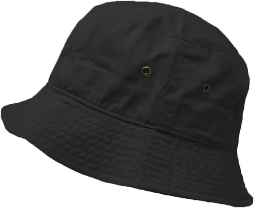 Miniatura 14 de Glory Max Sombrero de cubo unisex de color sólido 100% algodón, sombrero de ala pequeña, plegable, para viajes, verano, playa
