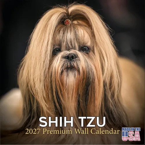 Miniatura 23 de Calendario amarillo 2025 2026 de Labrador Pups – Calendario mensual de pared de raza de perro – 12" x 24" abierto – Papel grueso anti-traspaso
