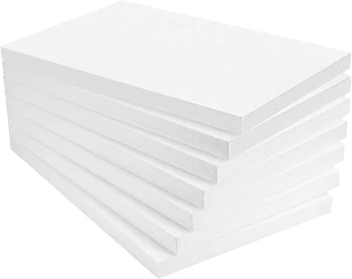 Miniatura 10 de AMZQNART Bloque de espuma para manualidades, bloques rectangulares de poliestireno expandido de 0.5 pulgadas de grosor de 17 x 11 pulgadas, paquetes