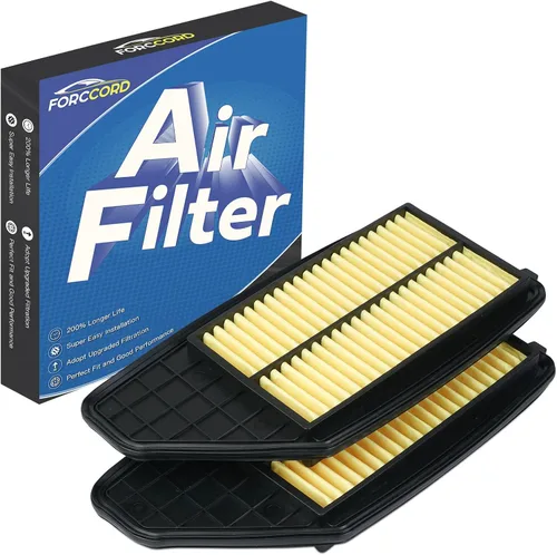 Miniatura 13 de Paquete de 2 Filtros de Aire para Motor Compatible con Volkswagen Atlas 2025-18 2.0L 3.6L, 2025-20 Atlas Cross Sport 2.0L 3.6L Reemplazo de Filtro