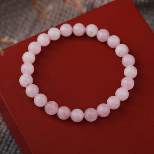 Miniatura 7 de Crystal Vibe Pulseras de cuentas de 0.315 in para mujeres y hombres, pulseras de cristal con piedras preciosas naturales, tamaño elástico ajustable