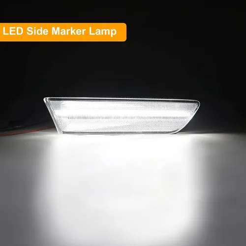 Miniatura 2 de luces direccionales laterales LED compatibles con G35 2D Coupé 2003-2007 / para Skyline V35 Coupé 2002-2007, lámparas de luces direccionales Luces