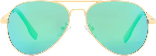 Miniatura 41 de Gafas de sol polarizadas de aviador pequeñas para niñas y niños de 4 a 16 años