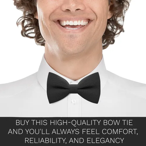Miniatura 5 de Bow Tie House TM, pajaritas para hombre de cualquier edad preatadas para hombre con clip en diseño para adultos