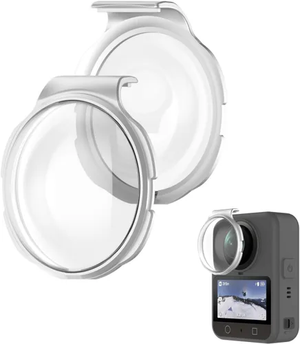 Miniatura 8 de 2 protectores de lente para DJI OSMO 360, protector de lente de cámara para cámaras de acción (negro)