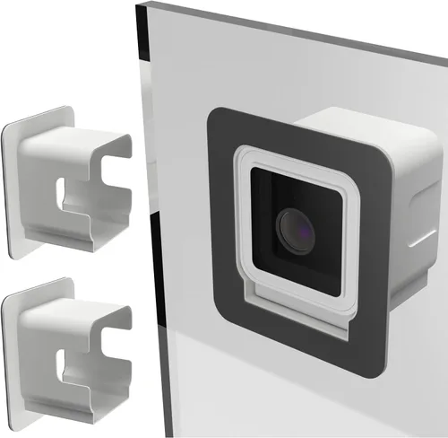 Miniatura 10 de Soporte de Ventana en Ángulo Teccle Compatible con Wyze Cam v4 y Cam V3, Inclinación de 20 Grados (Arriba/Abajo/Izquierda/Derecha), Uso a Través