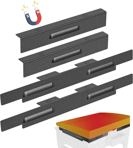 Miniatura 9 de Protección contra el viento para parrilla Blackstone de 36 pulgadas, pantallas magnéticas contra el viento, accesorios para parrilla Blackstone