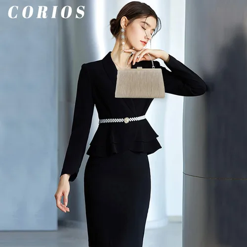 Miniatura 2 de Bolso de mano para mujer, con lentejuelas y brillantina, bolso encantador para novia, boda, elegante bolso cruzado