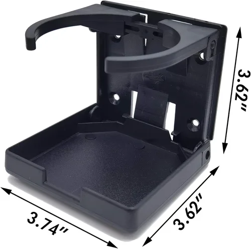 Miniatura 2 de YOOHUA Portavasos plegables para bebidas, 2 unidades, para caravanas, camiones, automóviles, caravanas, furgonetas, barco, casa, oficina, 2