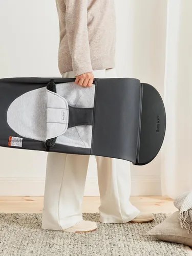 Miniatura 8 de BabyBjörn Bouncer Balance Soft, Tejido/Jersey, Gris Oscuro/Gris Asiento Ajustable de Mecedora para Bebé 2 en 1 y Silla para Niños Pequeños