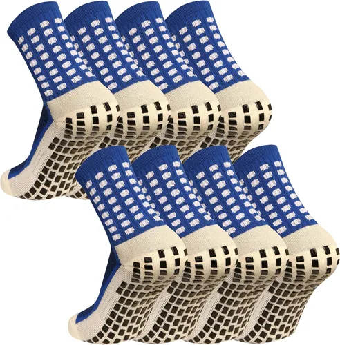 Miniatura 16 de Calcetines de fútbol con agarre para hombre, calcetines atléticos antideslizantes, calcetines de fútbol americano y baloncesto antideslizantes
