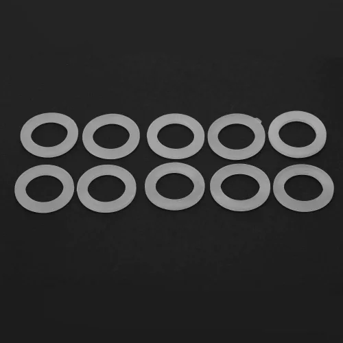 Miniatura 6 de 10 unids 1 1/4 juntas planas arandela o anillos calentador de agua sello silicio avirulenta insipidez
