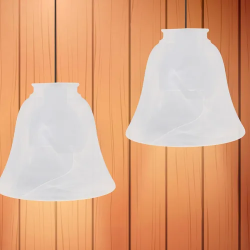 Miniatura 4 de OSALADI Soporte de lámpara de vidrio esmerilado Cubierta de luz de vidrio Lámpara colgante Sombra Accesorios de luz de techo Hogar
