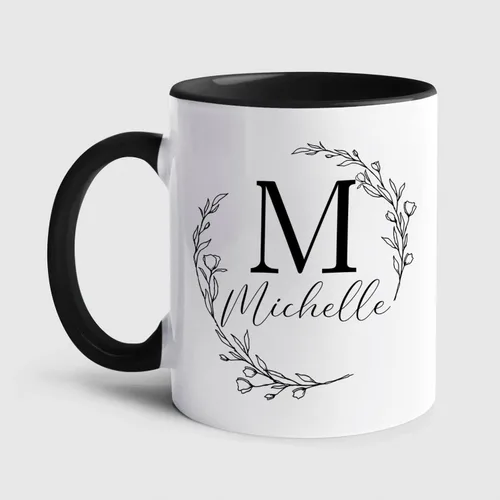 Miniatura 8 de Taza de café personalizada con nombre de flor de cerezo, taza de café blanca de flor de cerezo, taza de viaje de flor de cerezo, regalo