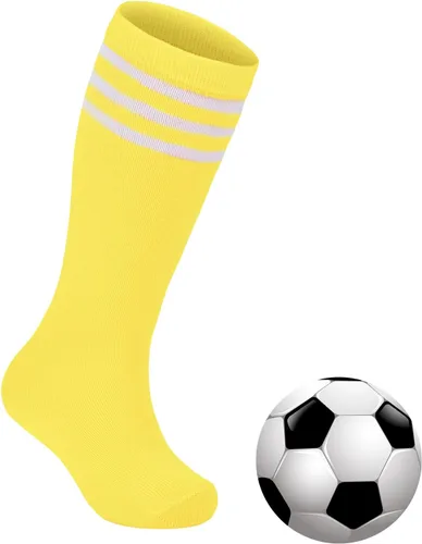 Miniatura 23 de Zando Calcetines de fútbol para niños, hasta la rodilla, para jóvenes, béisbol, fútbol, sóftbol, niños y niñas, de algodón suave sobre