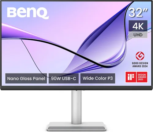 Miniatura 10 de BenQ MA270U Monitor 4K 3840x2160 de 27" para MacBook® Pro/Air, Dual USB-C, entrega de energía de 90 W, combinación de color Mac, concentrador USB