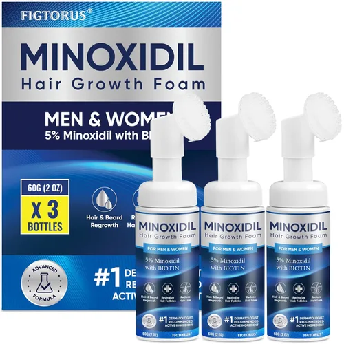 Espuma de minoxidil al 5%, espuma de minoxidil para hombres, minoxidil para el crecimiento del cabello de mujeres, minoxidil para hombres y mujeres