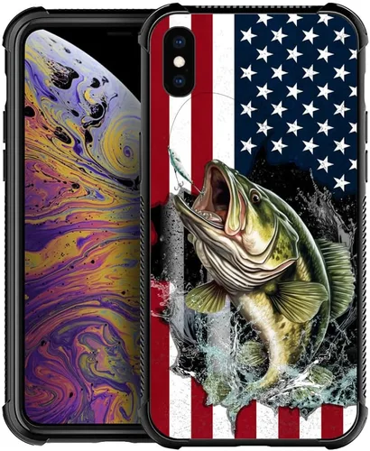 Miniatura 12 de DAIZAG Compatible con iPhone 13 Pro Max, Funda de TPU Protectora Anti-Arañazos Todo En Uno, Fundas para Hombre Mujer - Motivo de Madera Americana
