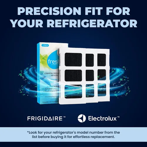 Miniatura 2 de FRESH Paultra2 - Filtro de aire de repuesto para frigidaire, Pureair Ultra 2, Pure Air Ultra 2, Pureair Ultra ll, Electrolux 242047805, 5303918847