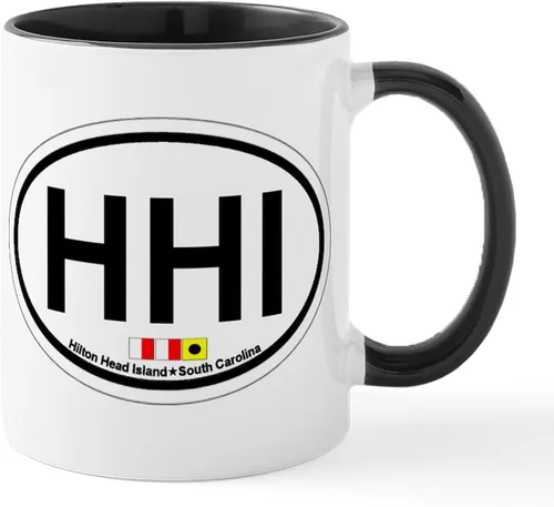 Miniatura 5 de CafePress Hilton Head Island SC - Taza de café de cerámica (11.0 fl oz)