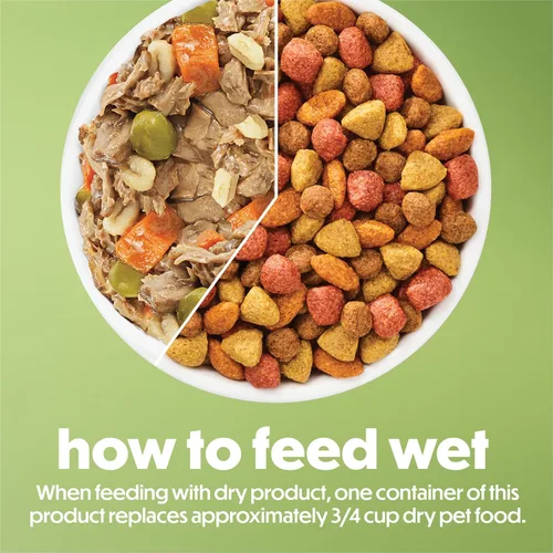 Miniatura 9 de Purina Beneful Freshly Prepared Blends - Paquete variado de alimentos húmedos para perros con carne de res, pollo o cordero, (paquete de 12) tubos
