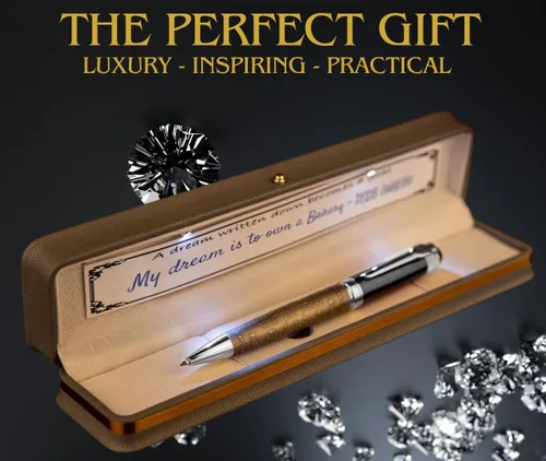 Miniatura 9 de S&R Somit Bolígrafo de lujo para hombres con caja de regalo, valioso bolígrafo de lujo para negocios y oficina, regalo ejecutivo para familiares