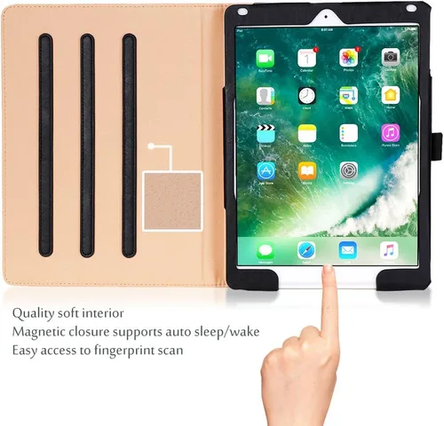 Miniatura 6 de ProCase - Funda para iPad de 9.7 pulgadas (24,6 cm) iPad 6ª/5ª generación 2018 2017/iPad Air 2/Air 1, funda de cuero premium con protección