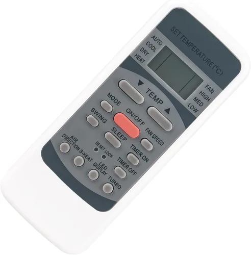Miniatura 5 de R51I4BGE/R51I4BGCE - Mando a distancia reemplazado -ALLIMITY- Ajuste para TGM Midea Miller aire acondicionado AC Control remoto R51I4BGE R51I4BGCE