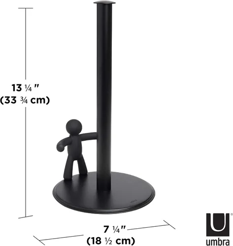 Miniatura 3 de Umbra Buddy - Toallero de papel para encimera, color negro