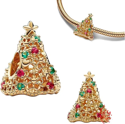 Miniatura 16 de Dijes de personajes de película para mujer, pulseras y collares en plata de ley 925, día de la madre, cumpleaños, Navidad