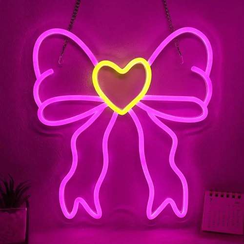 Miniatura 14 de Letrero de neón de fútbol de OkiyiD para niñas - Decoración de pared deportiva regulable con alimentación USB, regalos únicos para mujeres y niñas