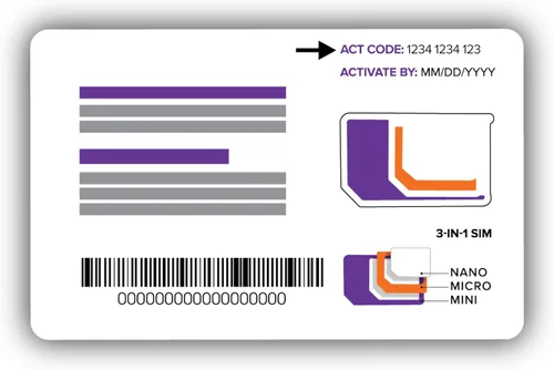Miniatura 7 de $49/mes. Plan telefónico prepago Ultra Mobile con llamadas, mensajes de texto y datos ilimitados durante 1 mes (kit de tarjeta SIM 3 en 1)