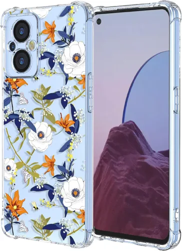 Miniatura 19 de Funda para OnePlus Nord CE 2 Lite 5G Clear Flower Phone Case Soft TPU a prueba de golpes, antiarañazos, funda protectora para 1+Nord CE2 Lite 5G