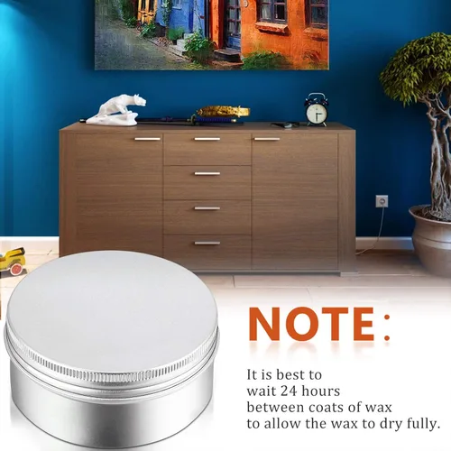 Miniatura 5 de Cera de acabado para muebles, acabado de madera, cera de tiza transparente, sellado y pincel pintado para pintar muebles interiores