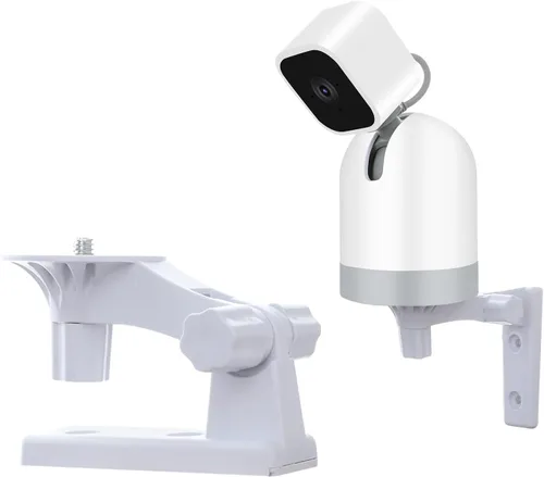 Soporte de pared compatible con WYZE Cam Pan V3/V4/V2 Blink Mini Pan-Tilt Cam, soporte de pared de seguridad ajustable con rotación de 180 grados, 1