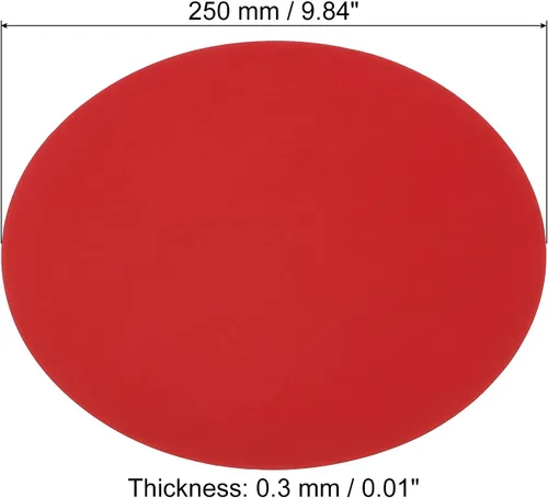 Miniatura 12 de PATIKIL Papel de cartón redondo de 5.9 pulgadas, 25 unidades de círculos de disco en blanco para decoración de fiestas, manualidades, manualidades