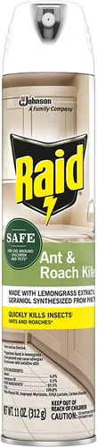Miniatura 2 de Raid Asesino de hormigas y cucarachas, aerosol en aerosol con aceites esenciales (3)