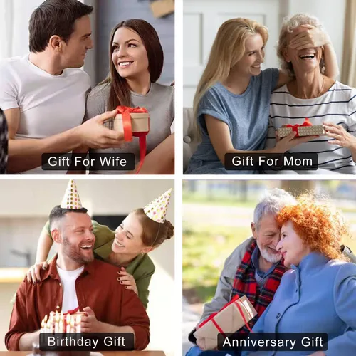 Miniatura 7 de Atrapasoles con forma de corazón para colgar ventanas, regalo de cumpleaños en forma de corazón para abuela, tía, hermana, padres, para mujeres