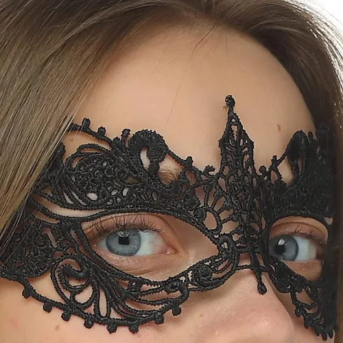 Miniatura 7 de MYMENU Máscaras de mascarada para mujer, de encaje, veneciano, Halloween, carnaval, para fiesta, disfraces, cosplay, Mardi Gras