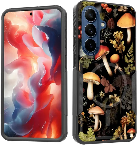Miniatura 198 de Funda magnética para Galaxy A16 5G, [compatible con MagSafe] [protección contra caídas de grado militar] Funda resistente a prueba de golpes
