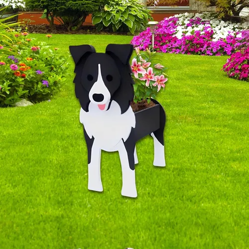 Miniatura 76 de Maceta de Perro English Springer Spaniel, Macetas de Plantas, Bonita Maceta de Jardín para Perros, Macetas de Perro Regalos de Cumpleaños