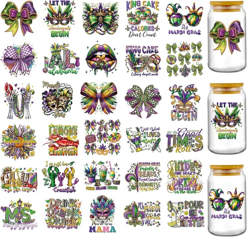 Miniatura 9 de Envolturas de taza UV DTF de la Biblia - 30 hojas de pegatinas UV DTF con citas cristianas inspiradoras para botella de agua de vidrio de 16 oz