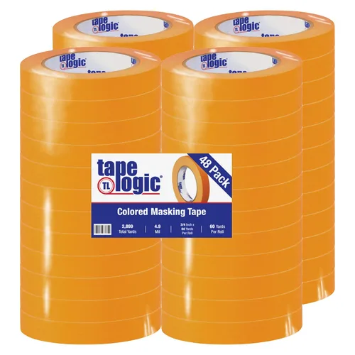 Miniatura 9 de Aviditi Tape Logic - Cinta adhesiva de color de uso general, 3/4 pulgadas x 60 yardas, verde claro (paquete de 12), ideal para el hogar, oficina