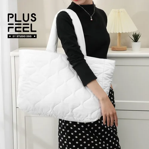 Miniatura 7 de Bolsa grande acolchada para mujer, bolsa acolchada y acolchada