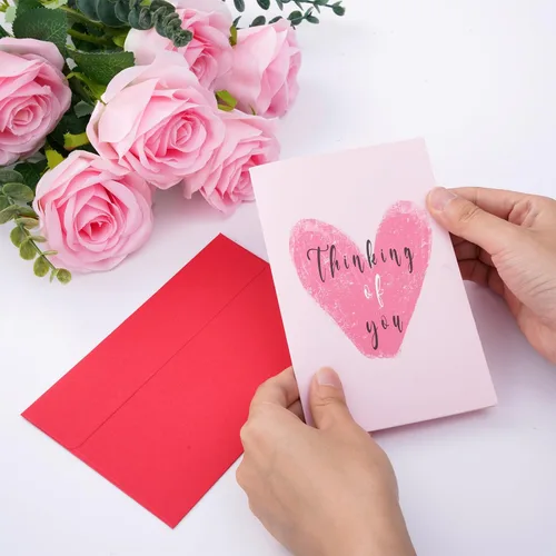 Miniatura 5 de Paquete de 24 tarjetas surtidas de Thinking of You con sobres autoadhesivos, tarjetas de felicitación precargadas en caja de 4 x 6 pulgadas