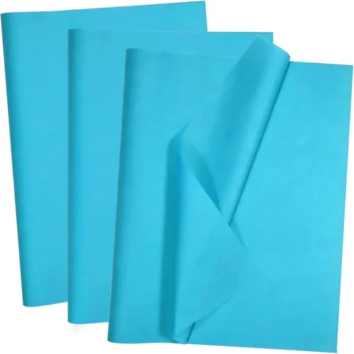Miniatura 11 de 100 hojas de papel de seda plateado Artdly 12 x 20 pulgadas, papel de regalo plateado a granel para bodas, cumpleaños, proyectos DIY, envoltorios